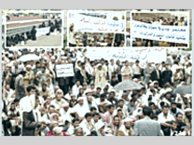 في التحرير.. المعلمون يجددون المطالبة بحقوقهم